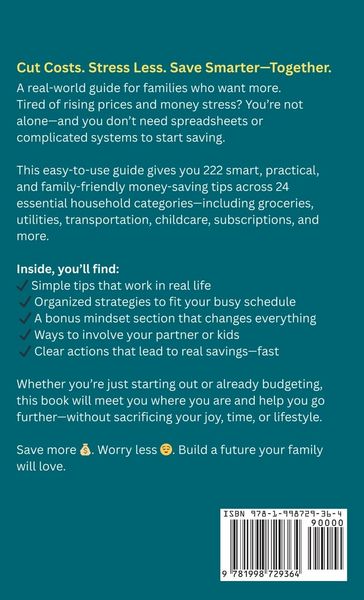 Produktbild: How to Save Money Book for Families That Want More