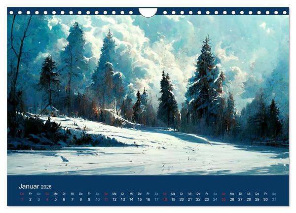 Produktbild: Das Geheimnis der Geduld (Wandkalender 2026 DIN A4 quer), CALVENDO Monatskalender