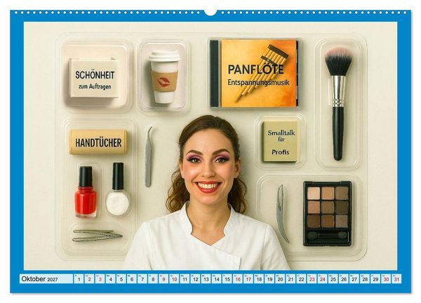 Produktbild: Einmal Traumjob bitte - zum Mitnehmen (hochwertiger Premium Wandkalender 2027 DIN A2 quer), Kunstdruck in Hochglanz