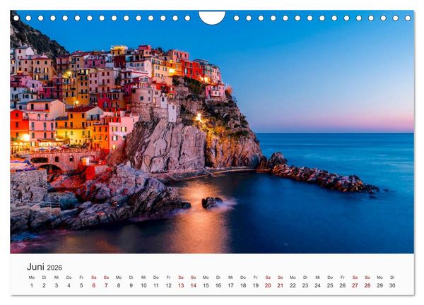 Produktbild: Toskana - idyllische Landschaft (Wandkalender 2026 DIN A4 quer), CALVENDO Monatskalender