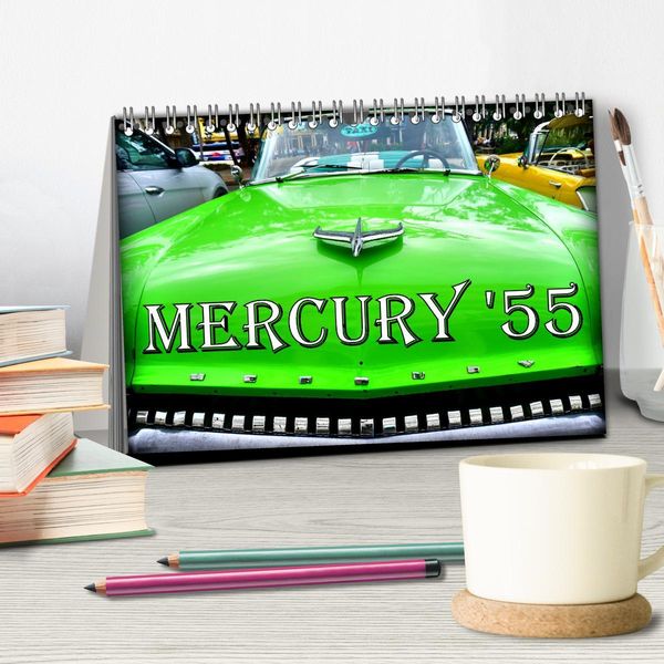 Produktbild: MERCURY '55 (Tischkalender 2026 DIN A5 quer), CALVENDO Monatskalender