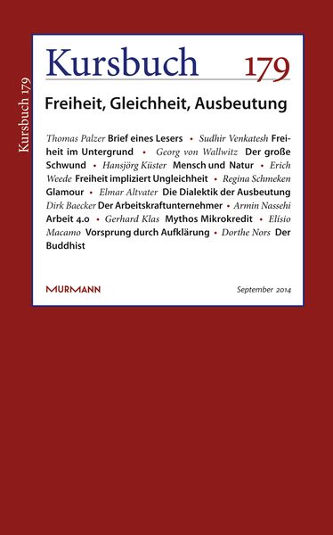 Produktbild: Kursbuch 179