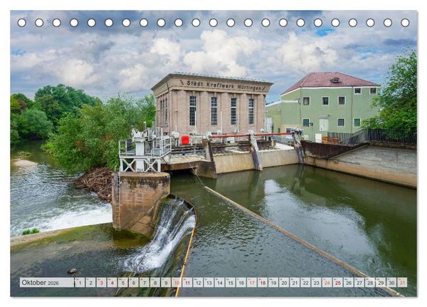Produktbild: N&uuml;rtingen Impressionen (Tischkalender 2026 DIN A5 quer), CALVENDO Monatskalender