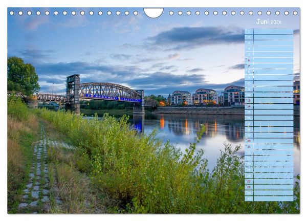 Produktbild: Magdeburg an der Elbe - Der Planer (Wandkalender 2026 DIN A4 quer), CALVENDO Monatskalender