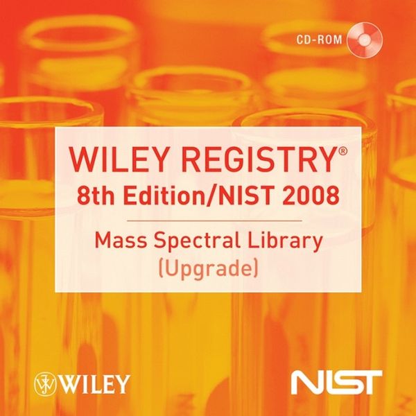 Wiley Registry of Mass Spectral Data, with Nist 2008 (Upgrade)