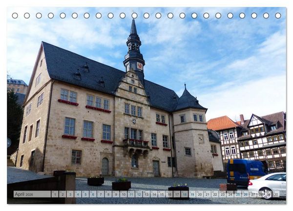 Produktbild: Blankenburg im Harz (Tischkalender 2026 DIN A5 quer), CALVENDO Monatskalender