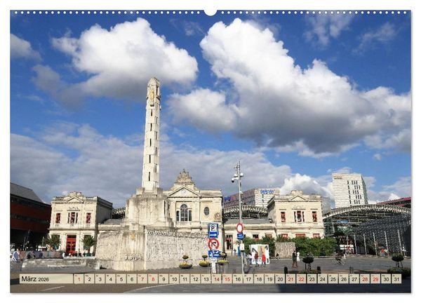Produktbild: Bezauberndes L&ouml;wen in Belgien (hochwertiger Premium Wandkalender 2026 DIN A2 quer), Kunstdruck in Hochglanz