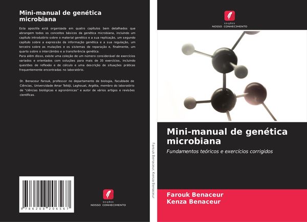 Produktbild: Mini-manual de gen&eacute;tica microbiana