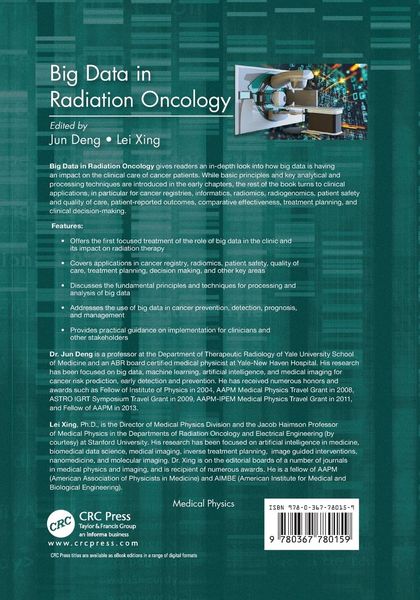 Produktbild: Big Data in Radiation Oncology