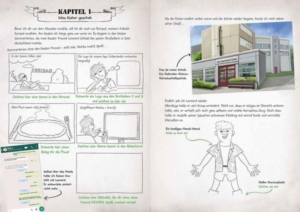 Produktbild: KoboldKroniken. Dein Comic-Zeichenbuch