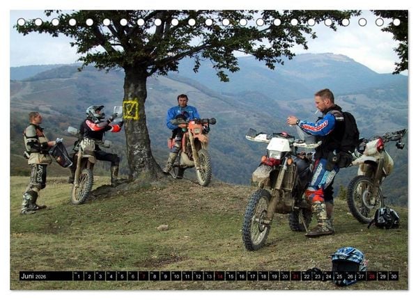 Produktbild: EnduRoMania (Tischkalender 2026 DIN A5 quer), CALVENDO Monatskalender