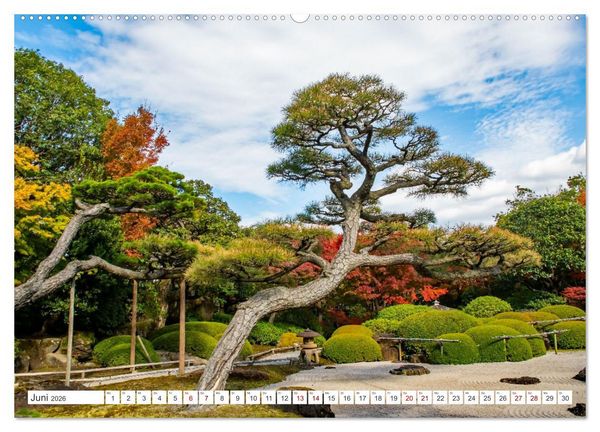 Produktbild: Herbst in Japan (Wandkalender 2026 DIN A2 quer), CALVENDO Monatskalender