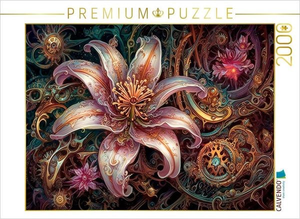 CALVENDO Puzzle Große Lilie | 2000 Teile Lege-Größe 90x67cm Foto-Puzzle für glückliche Stunden
