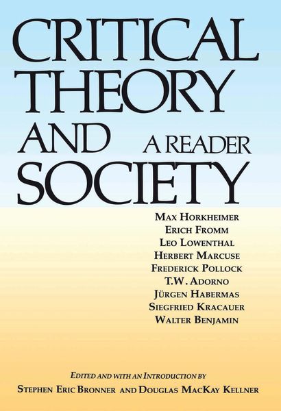 Produktbild: Critical Theory and Society