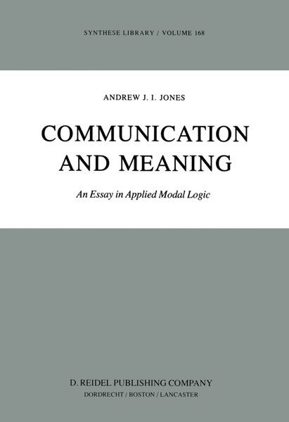 Produktbild: Communication and Meaning