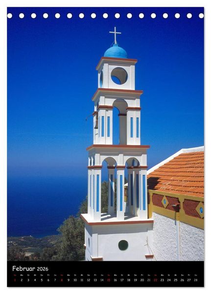 Produktbild: KRETA (Tischkalender 2026 DIN A5 hoch), CALVENDO Monatskalender