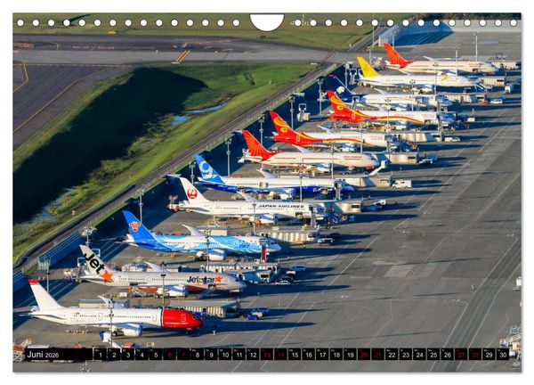 Produktbild: Faszination Fliegerei (Wandkalender 2026 DIN A4 quer), CALVENDO Monatskalender