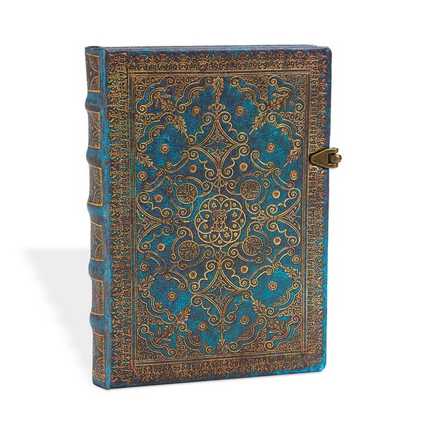 Produktbild: Hardcover Notizbuch Azurblau, Midi, Liniert