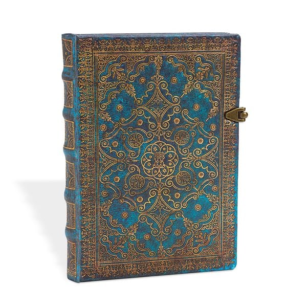 Produktbild: Hardcover Notizbuch Azurblau, Midi, Liniert