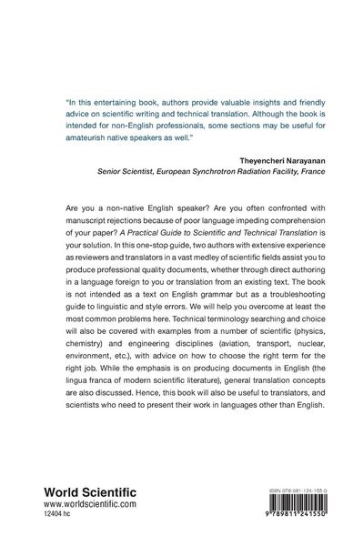 Produktbild: Practical Guide To Scientific and Technical Translation, a