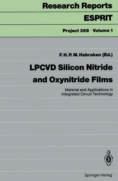 Produktbild: LPCVD Silicon Nitride and Oxynitride Films