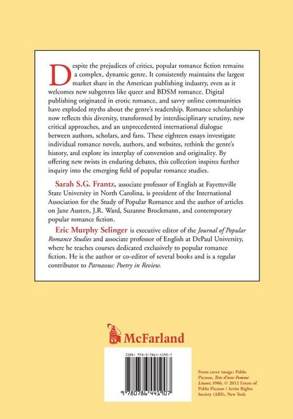 Produktbild: New Approaches to Popular Romance Fiction