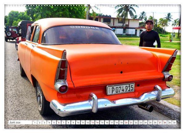 Produktbild: DODGE '55 (hochwertiger Premium Wandkalender 2026 DIN A2 quer), Kunstdruck in Hochglanz