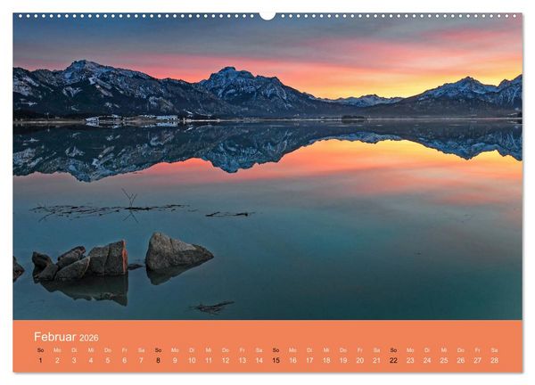 Produktbild: Romantisches Allg&auml;u (Wandkalender 2026 DIN A2 quer), CALVENDO Monatskalender