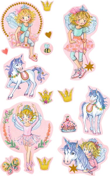 Produktbild: Stickerrolle - Prinzessin Lillifee