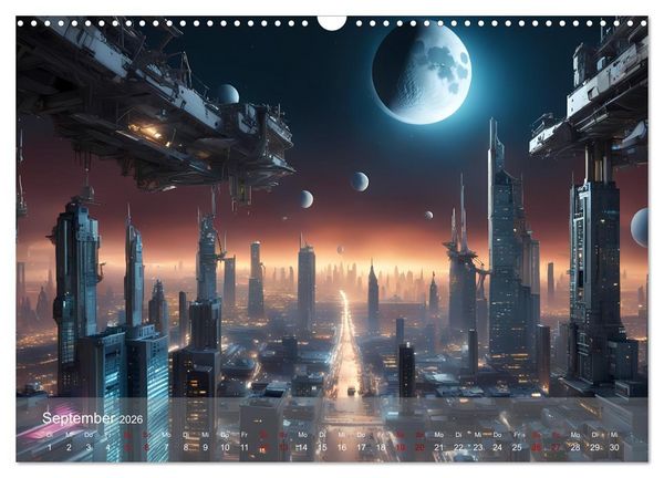 Produktbild: Epische Aussichten (Wandkalender 2026 DIN A3 quer), CALVENDO Monatskalender