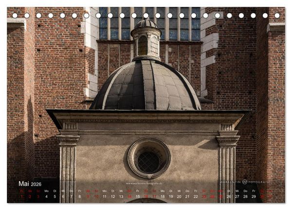 Produktbild: Krakau live (Tischkalender 2026 DIN A5 quer), CALVENDO Monatskalender