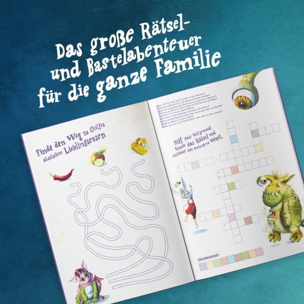 Produktbild: Hase Hollywood &ndash; Das gro&szlig;e Mal-, R&auml;tsel- und Bastelbuch