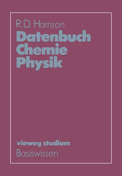 Produktbild: Datenbuch Chemie Physik