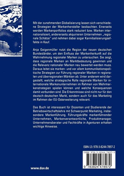 Produktbild: Regionale Marken und Konsumentenverhalten