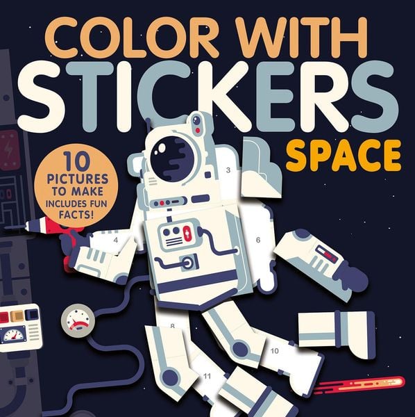 Produktbild: Color with Stickers: Space