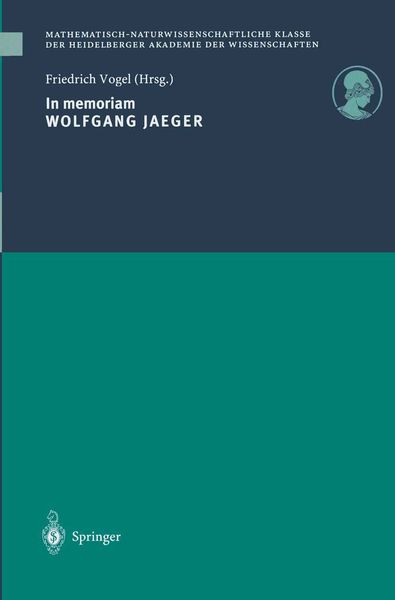 Produktbild: In memoriam Wolfgang Jaeger