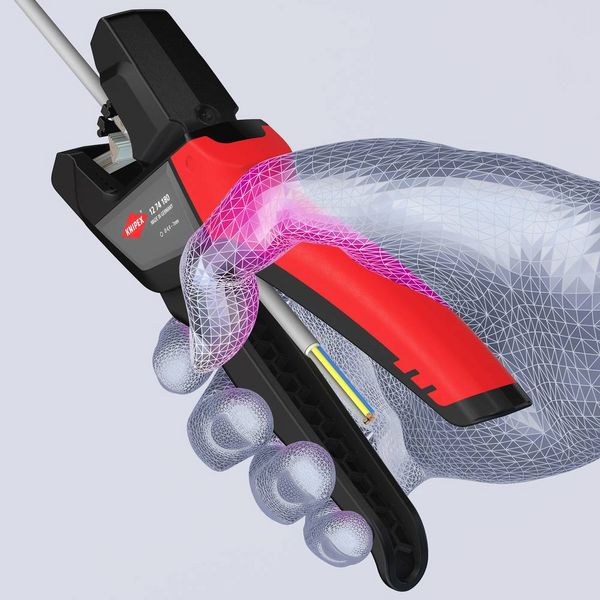 Produktbild: Knipex 12 74 180 Abmantelungszange 4.4 bis 7.5mm