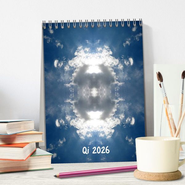 Produktbild: Qi 2026 (Tischkalender 2026 DIN A5 hoch), CALVENDO Monatskalender