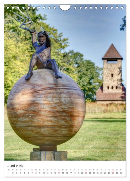 Produktbild: Bad Nauheim 2026 von Petrus Bodenstaff (Wandkalender 2026 DIN A4 hoch), CALVENDO Monatskalender