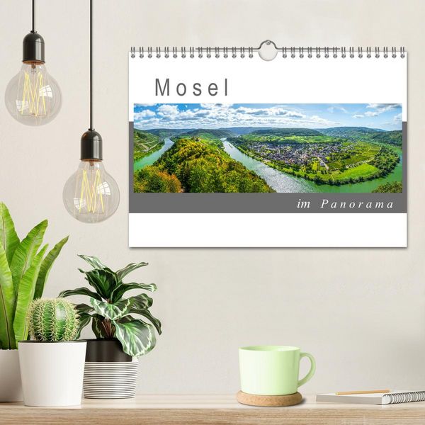 Produktbild: Mosel im Panorama (Wandkalender 2026 DIN A4 quer), CALVENDO Monatskalender