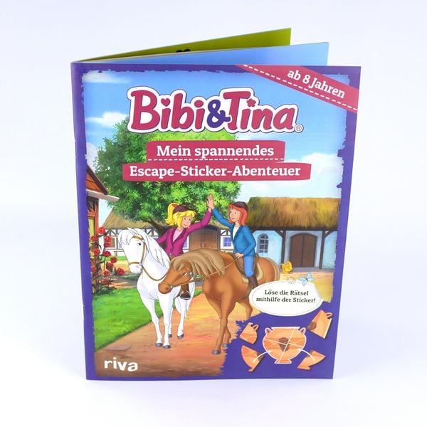 Produktbild: Bibi & Tina &ndash; Mein spannendes Escape-Sticker-Abenteuer