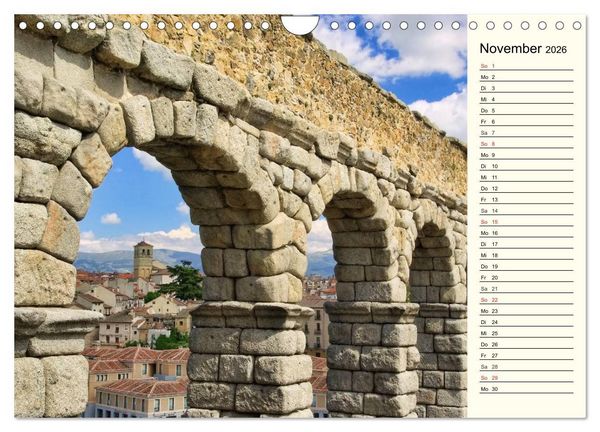 Produktbild: R&ouml;mische Bauwerke in Europa (Wandkalender 2026 DIN A4 quer), CALVENDO Monatskalender