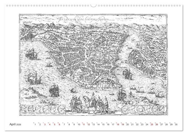Produktbild: Istanbul - Hauptstadt des osmanischen Reiches seit 1453 (Wandkalender 2026 DIN A2 quer), CALVENDO Monatskalender