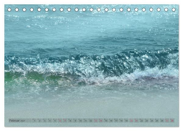 Produktbild: Photo-Art / Ozean (Tischkalender 2027 DIN A5 quer), CALVENDO Monatskalender