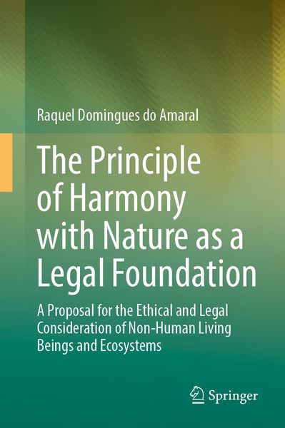 Produktbild: The Principle of Harmony with Nature as a Legal Foundation