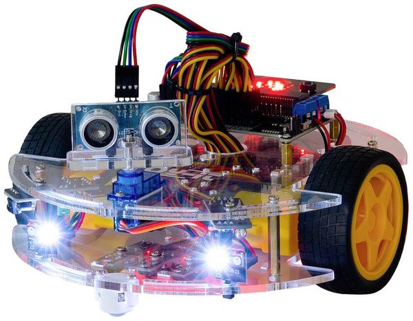 'Joy-it Roboter Micro:Bit 'JoyCar' Fertiggerät MB-Joy-Car-set4'