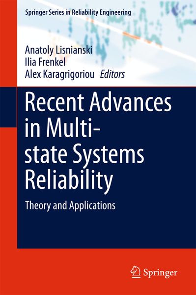 Produktbild: Recent Advances in Multi-state Systems Reliability