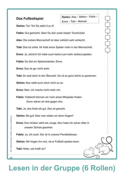 Produktbild: Dialoge - Texte zur Lesef&ouml;rderung