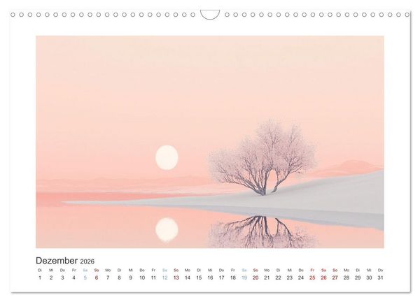 Produktbild: Die Wogen des Lichts (Wandkalender 2026 DIN A3 quer), CALVENDO Monatskalender