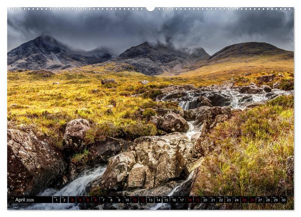 Produktbild: Isle of Skye Landscapes and Light (High Quality Premium Wall Calendar 2026 DIN A2 landscape),CALVENDO 12 Month Wall Calendar